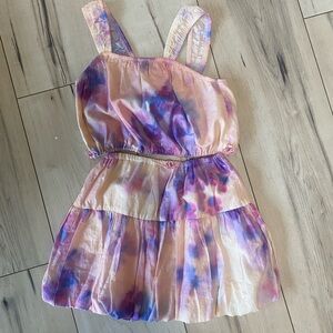 Zara Multicolor Tie-Dye Dress
